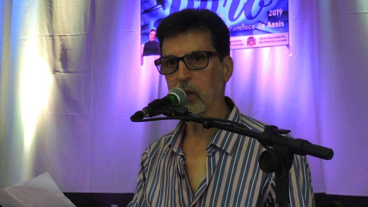 Tadeu Martins será o patrono da 26ª Feira do Livro de Santiago que acontece em outubro