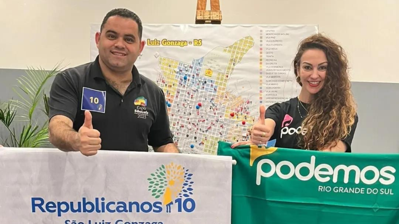 Marcos da Rosa e Nadine Dubal anunciam coligação para o Executivo de São Luiz Gonzaga