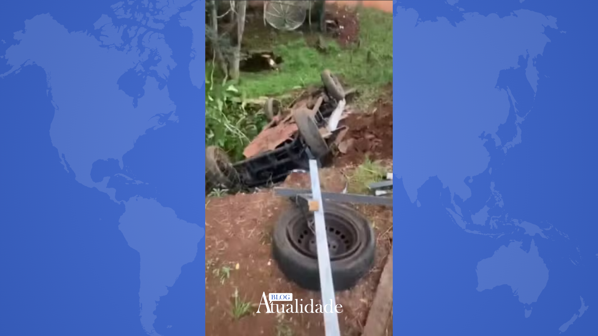 Acidente com carreta agrícola no noroeste do RS deixa nove feridos, incluindo criança com fratura no crânio