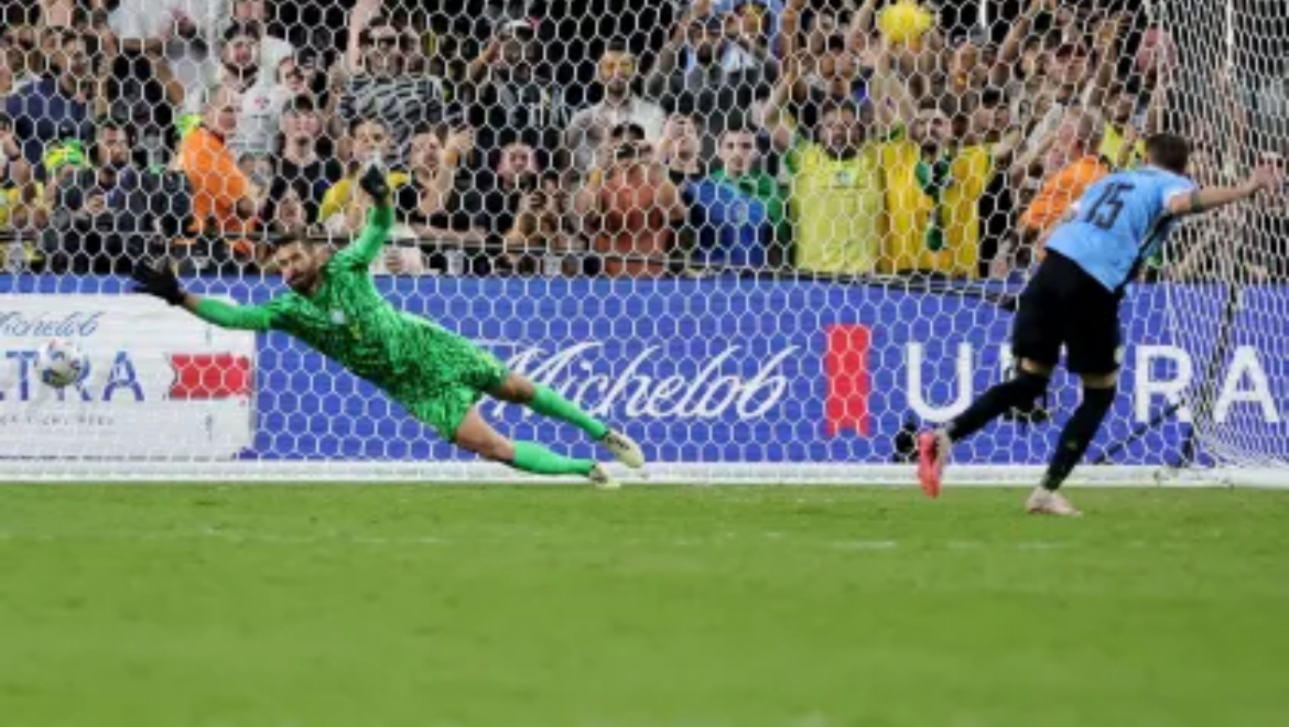 Brasil perde para Uruguai nos pênaltis e está fora da Copa América