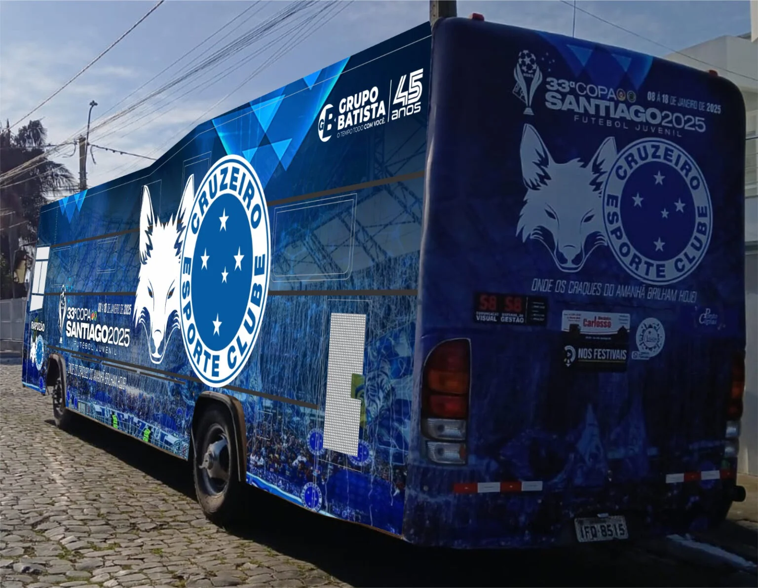 33ª Copa Santiago: dirigentes do Cruzeiro Esporte Clube estão em Montevidéu, no Uruguai