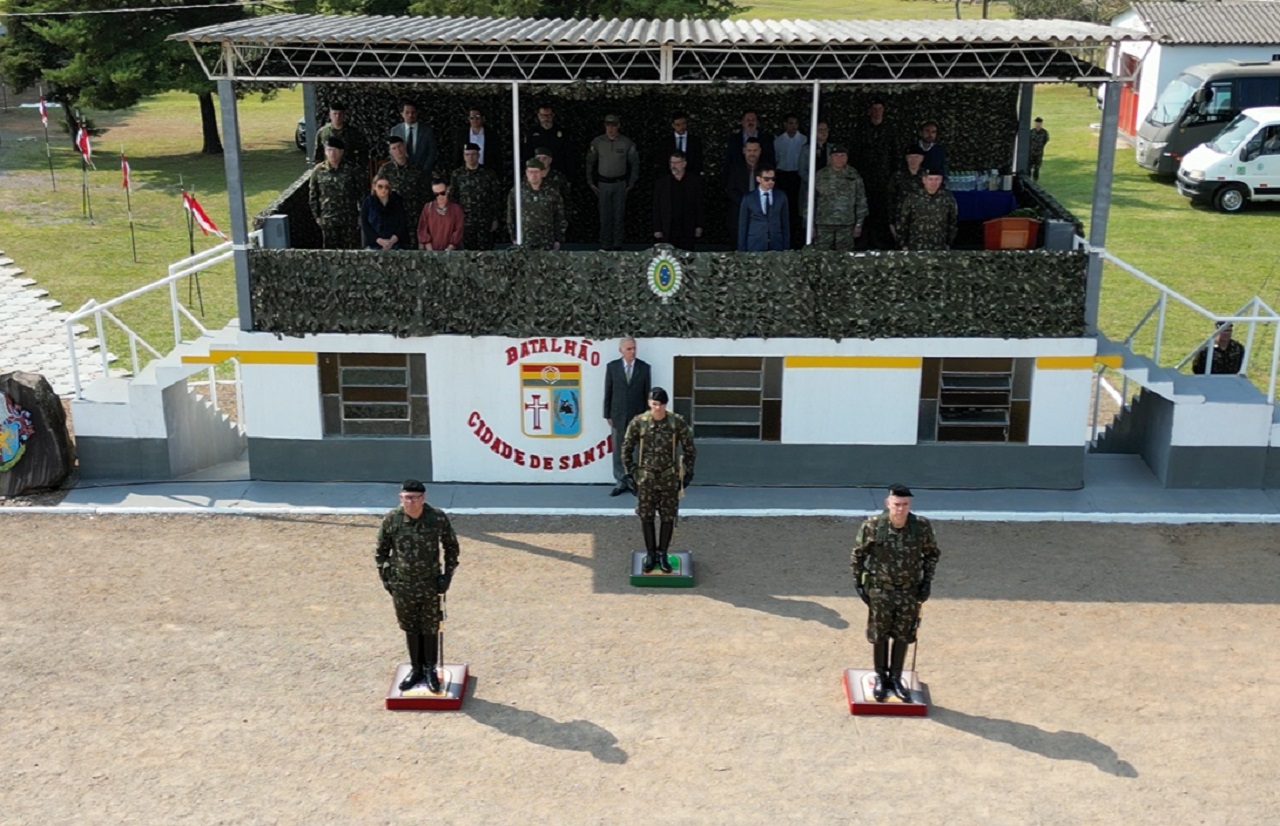 Santiago: assume novo comandante da 1ª BDA C MEC
