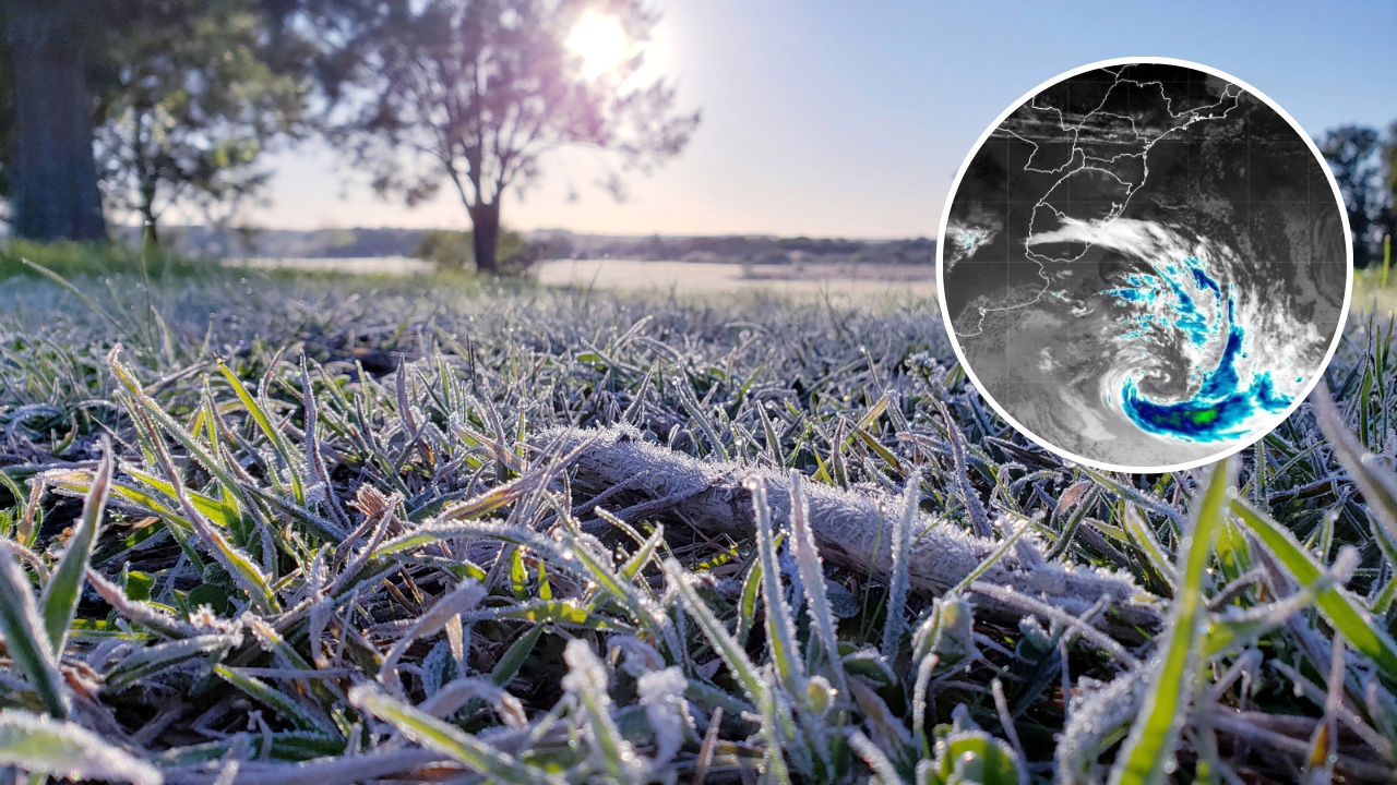 Semana terá aumento de frio com geada forte e nova chance de neve no Sul do Brasil