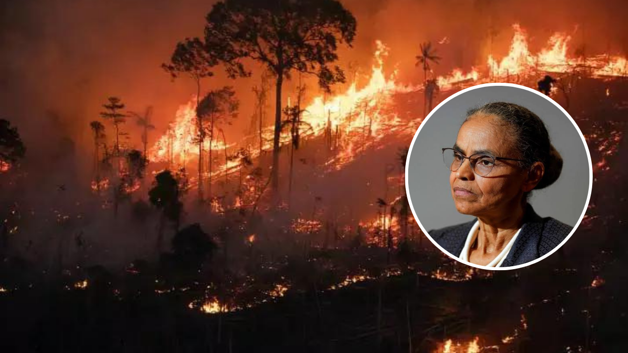 Amazônia bate recorde de incêndios em 17 anos e Marina só fala em taxação