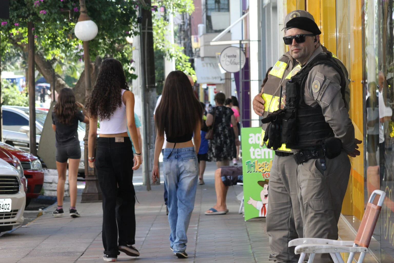 Os furtos lideraram as ocorrências em Santiago