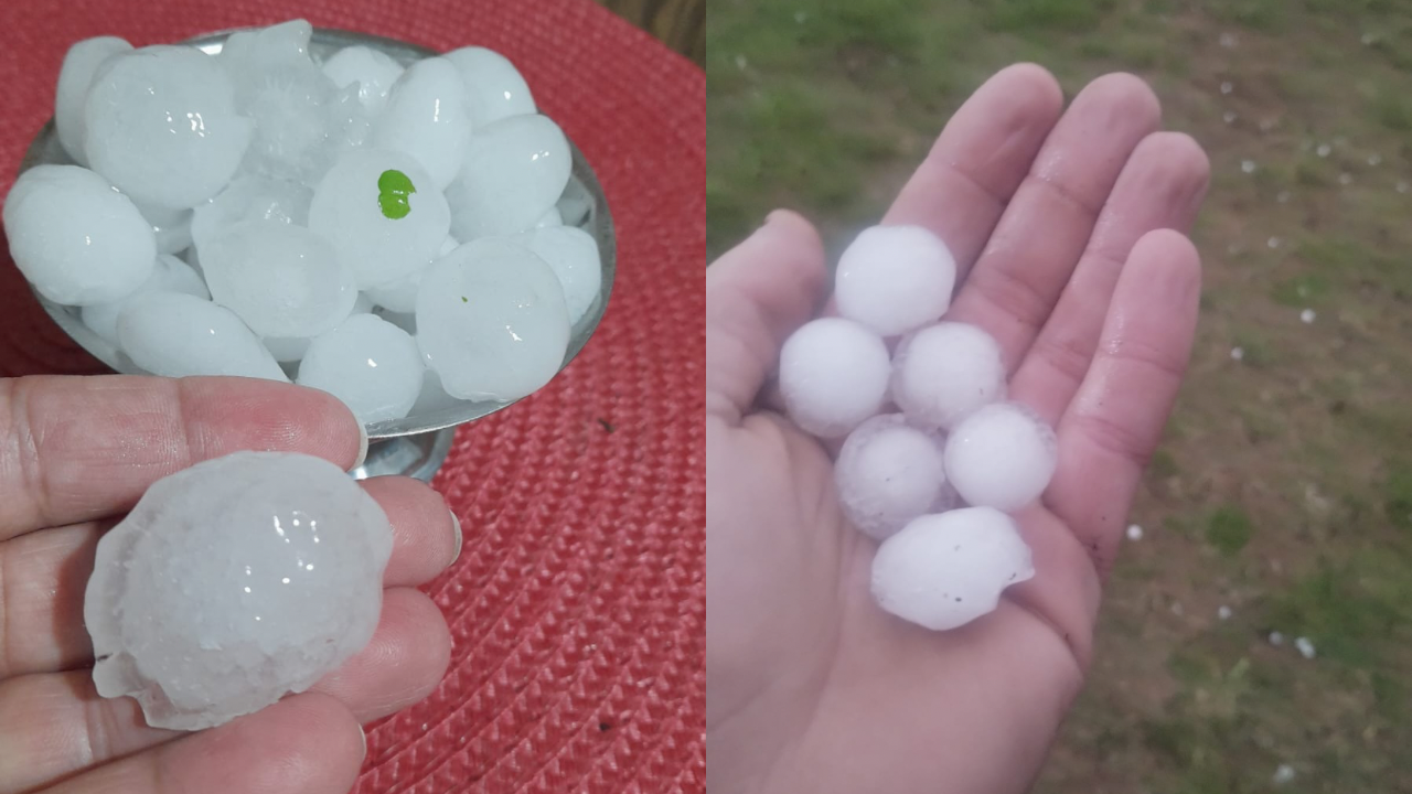 Alerta de Tempestade no RS: Granizo já atinge algumas regiões