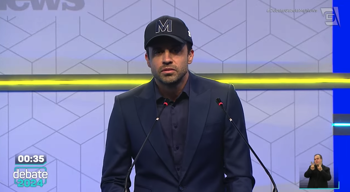 Marçal questiona Boulos sobre uso de linguagem neutra em hino nacional