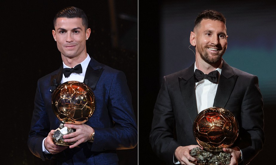 Messi e Cristiano Ronaldo não são indicados ao prêmio Bola de Ouro pela primeira vez desde 2003
