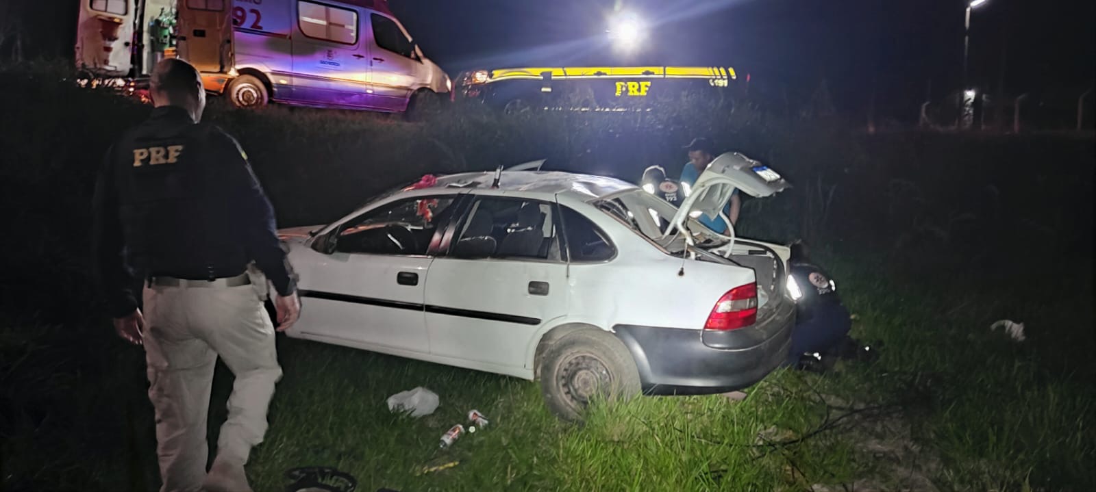 Acidente deixa duas pessoas feridas na BR-285 em São Borja; motorista argentino não era habilitado