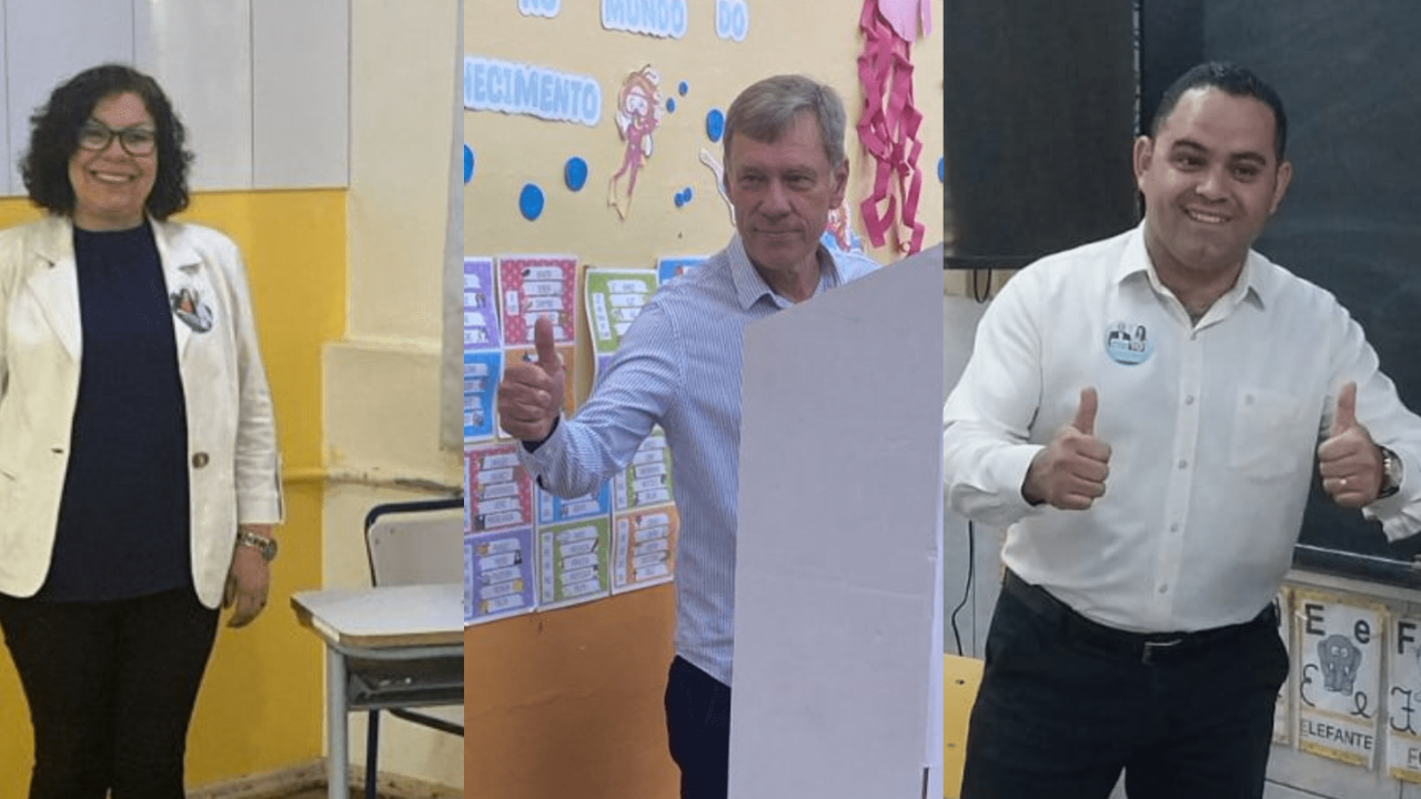 Candidatos à prefeitura de São Luiz Gonzaga votam e destacam importância da democracia