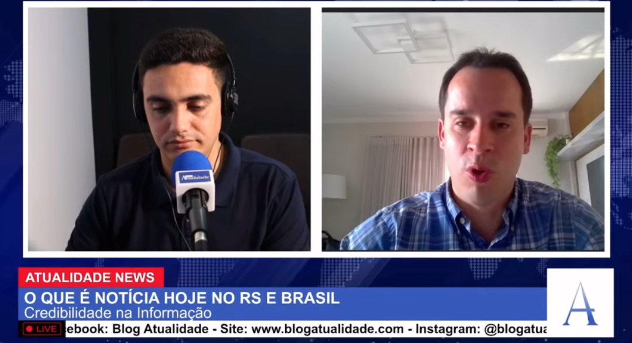 Análise política de Luis Fernando Pires no Atualidade News aborda omissão do governo em combater queimadas