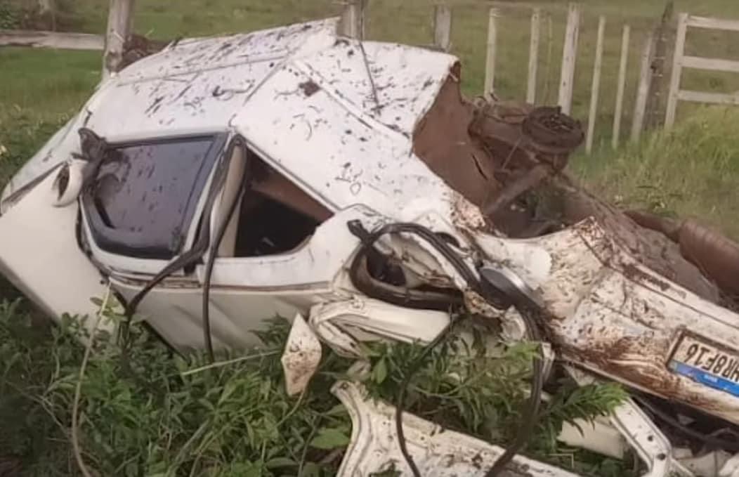 Jovem morre em grave acidente de trânsito na BR-392, em Porto Xavier