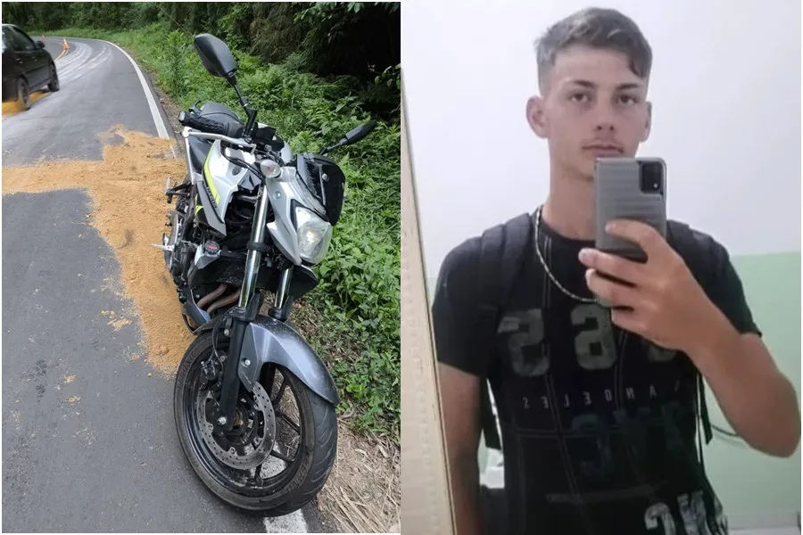 Motociclista de 18 anos morre em acidente de trânsito no oeste catarinense