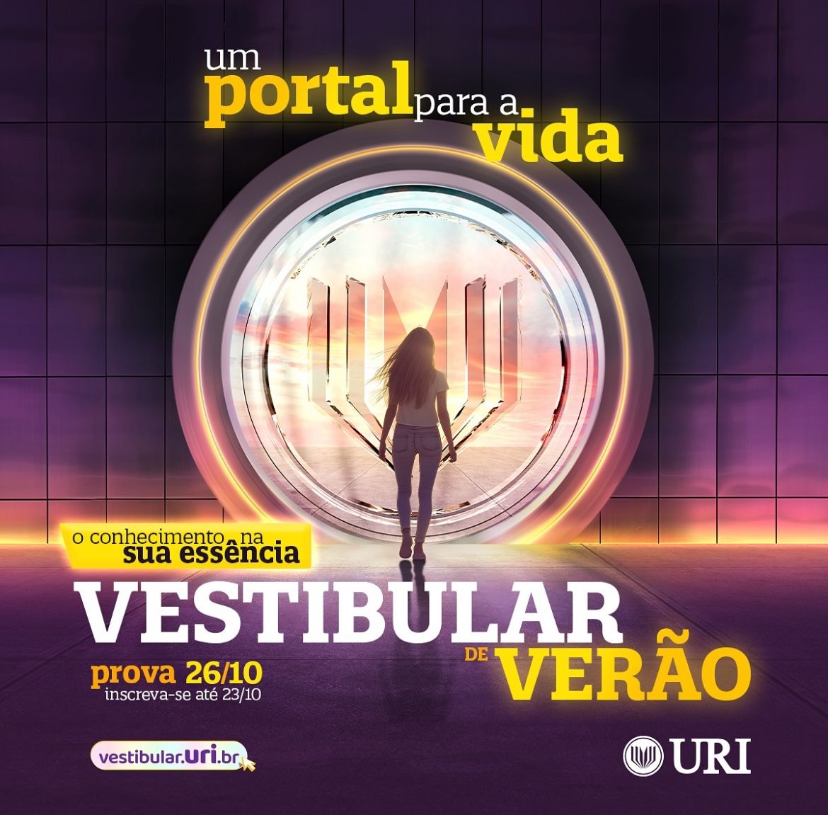 Vestibular de Verão 2025 acontece neste sábado (26)