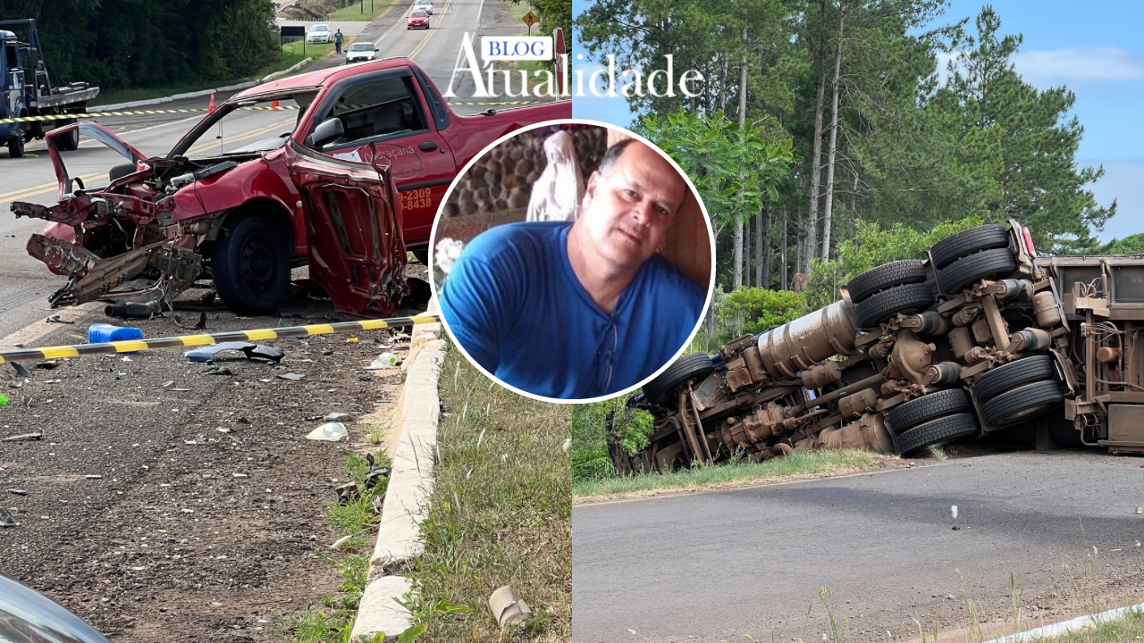 Grave acidente deixa uma vítima fatal na BR-287 em Santiago