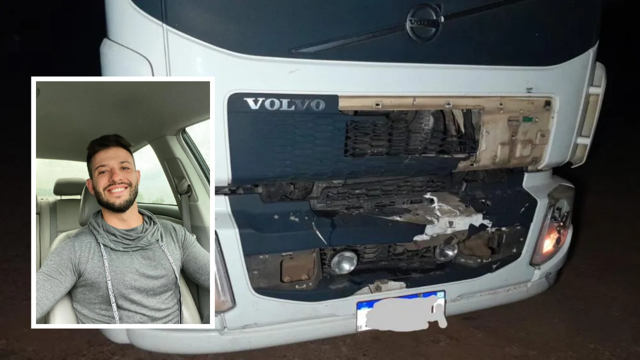 Ciclista de 32 anos morre em colisão contra caminhão em Lajeado Grande