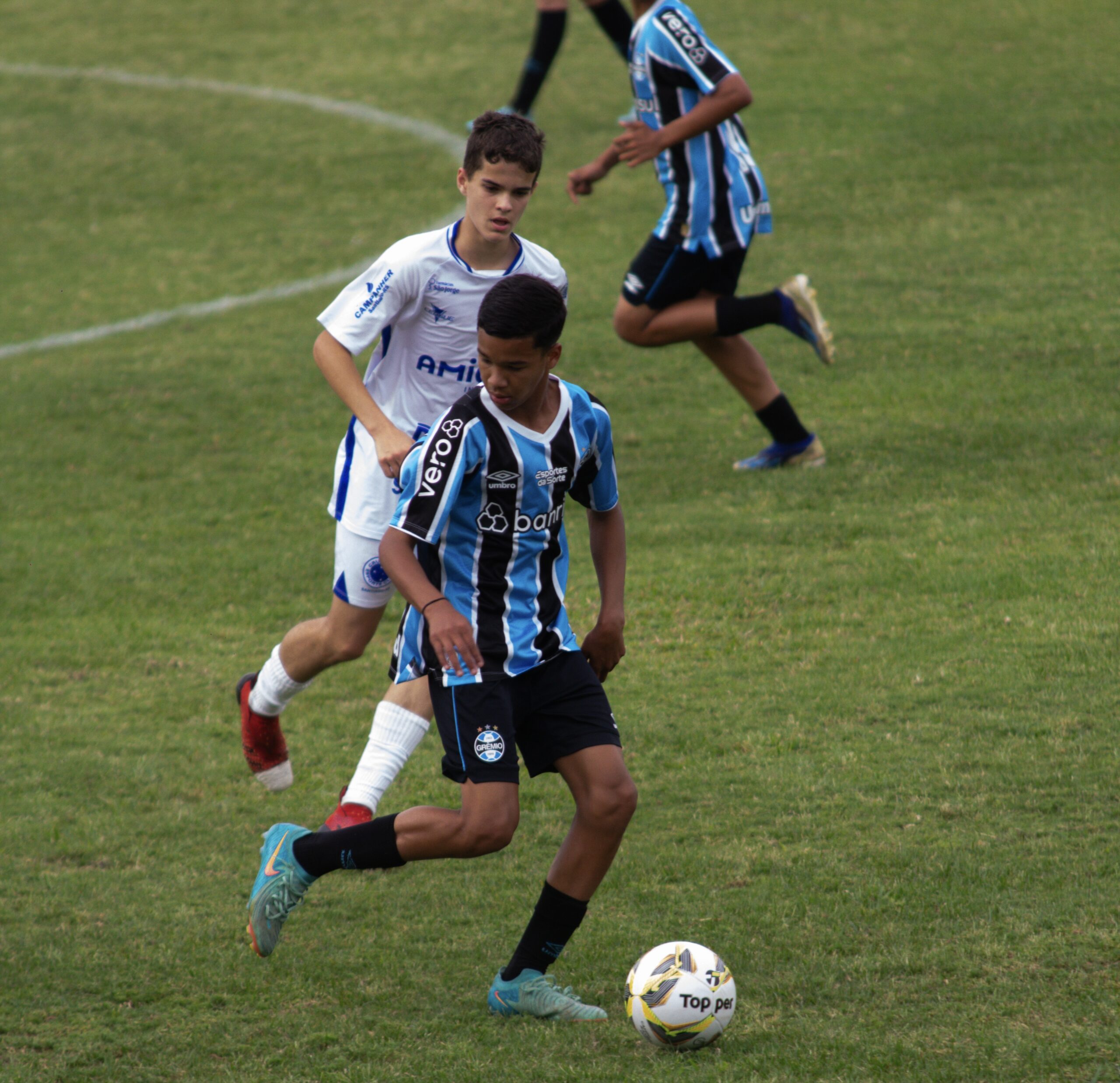 Cruzeiro é eliminado do Gauchão Sub-13 após derrota para o Grêmio