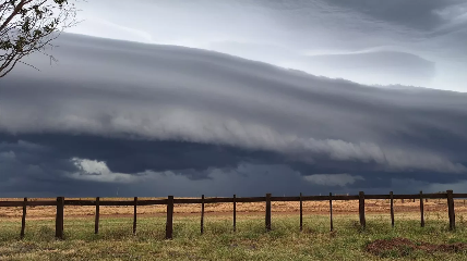 Chuva e temporal começam a ingressar no RS a partir de Uruguaiana