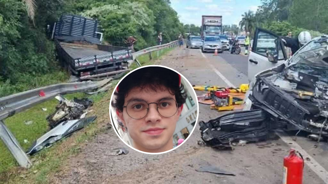 Corpo de jovem morto em acidente na RSC-287 é cremado em Santa Maria