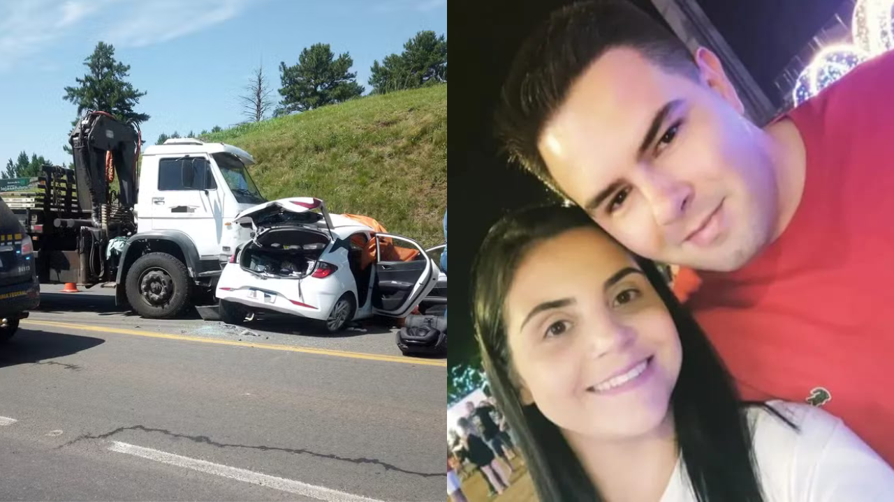 Identificado casal que morreu em acidente de trânsito na BR 386 em Carazinho; Filhos ficaram feridos