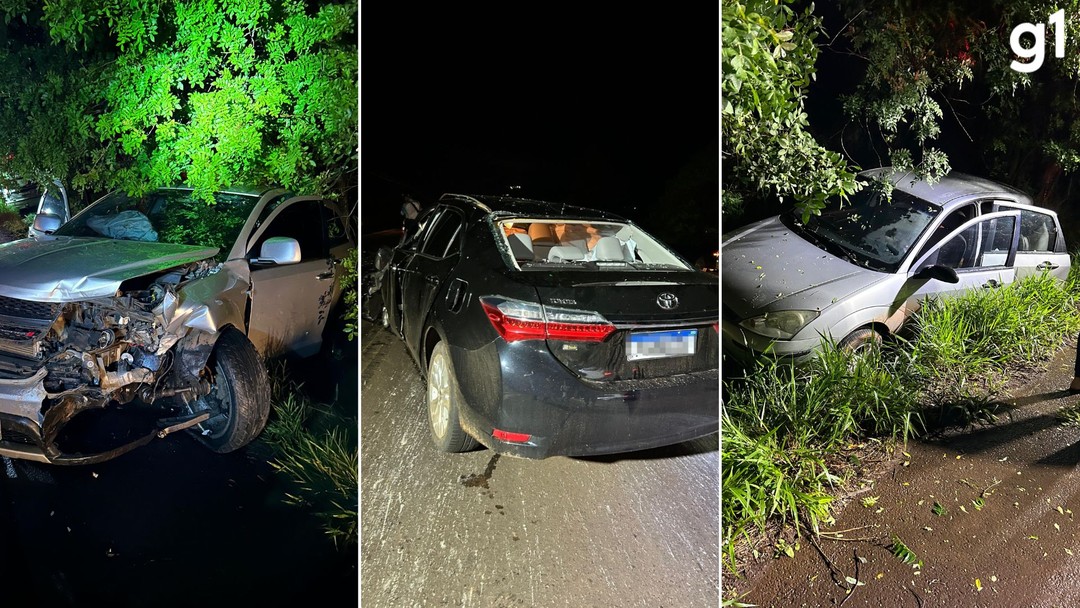 Acidente envolvendo três veículos deixa 14 feridos no Norte do RS