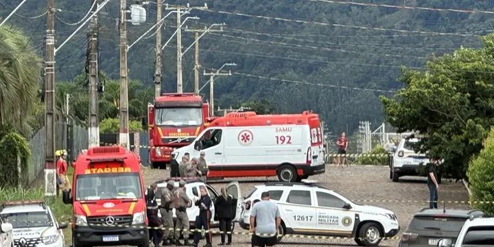 Homem tenta matar pai, fere policial e morre ao enfrentar a BM em Encantado
