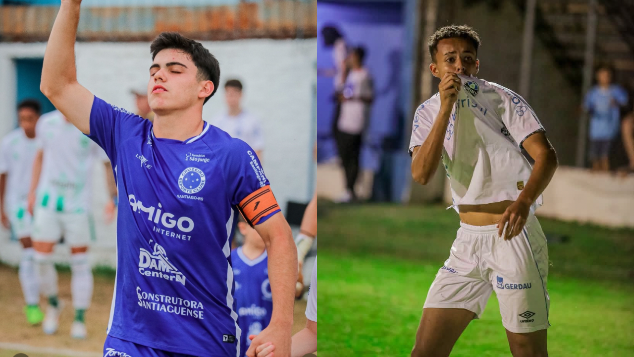 Cruzeiro e Grêmio garantem classificação para a semifinal da 33ª Copa Santiago