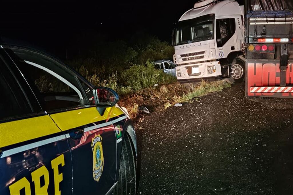 Criança de três anos morre em acidente na BR-290 em São Sepé
