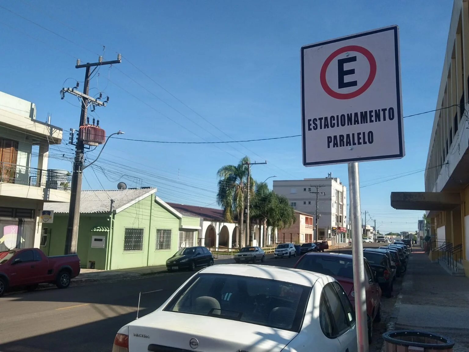 Alterado o estacionamento na Rua Dr.Rivota em frente ao Grêmio