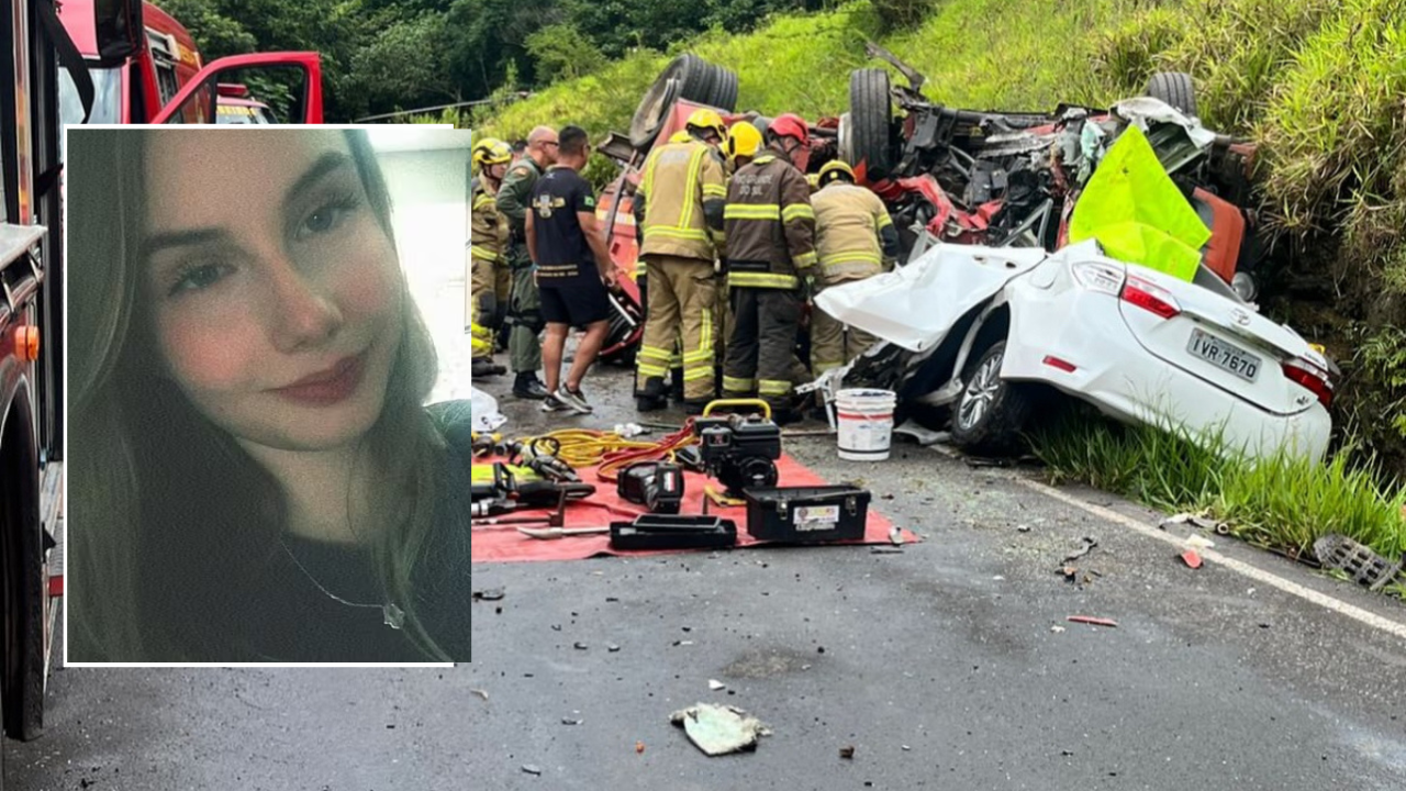 Morre única sobrevivente de acidente entre caminhão dos bombeiros e carro na Rota do Sol, no RS
