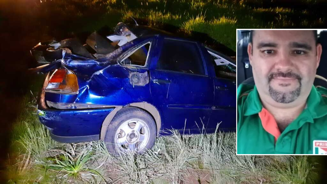 Árbitro de futebol morre em acidente de trânsito na RS-377, próximo de Santiago