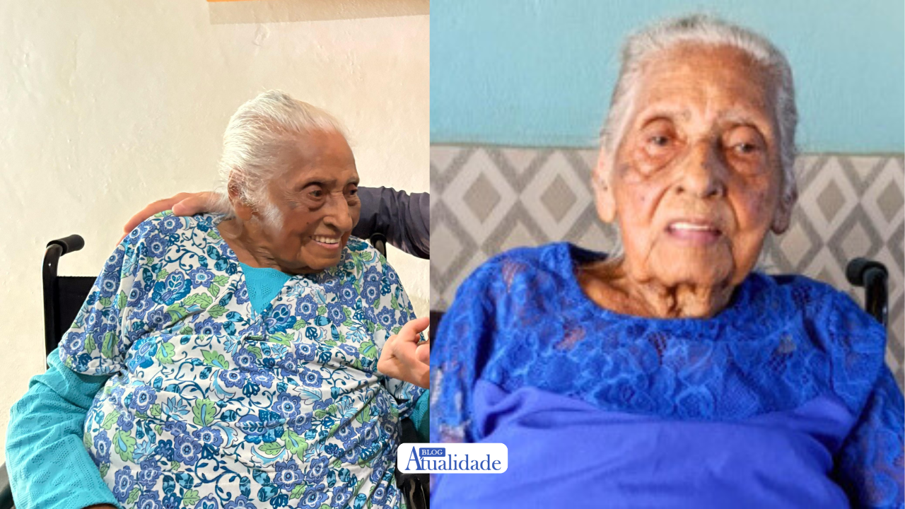 Aos 117 anos, Margarida Blanco pode se tornar a pessoa mais velha do mundo em São Luiz Gonzaga