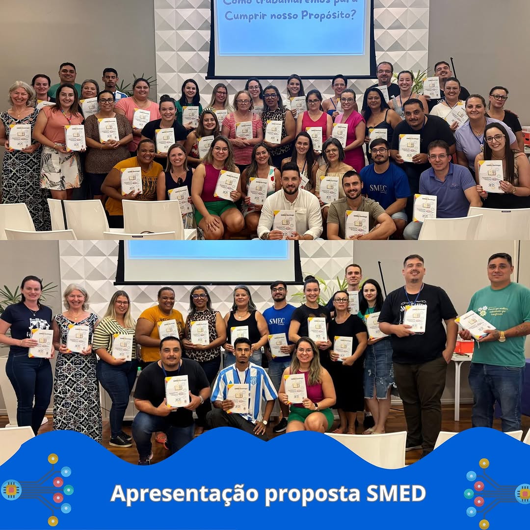 Em Santiago, SMED Promove Reflexão e Alinhamento para Transformar a Educação Municipal