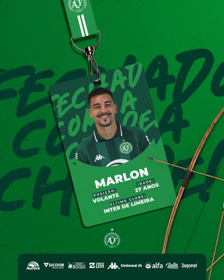Atleta santiaguense Marlon Lacorte jogará na Chapecoense