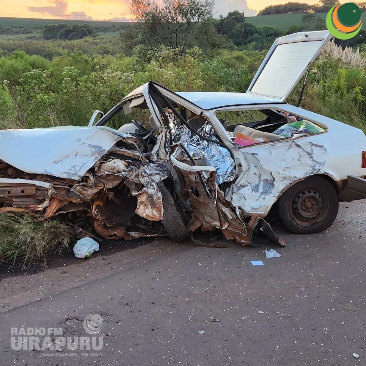 Grave acidente de trânsito na ERS-324 em Passo Fundo resulta em um óbito