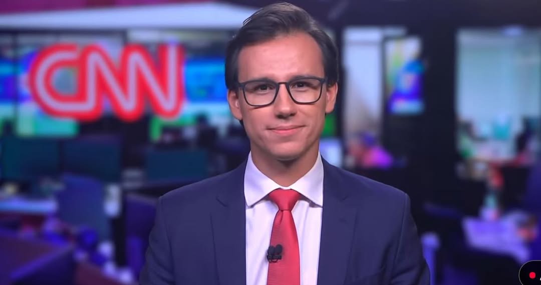 Jornalista santiaguense Stêvão Clós Limana assume o comando do principal noticiário da CNN Brasil nesta segunda-feira