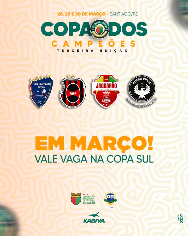 Definidos os jogos da Copa dos Campeões, que acontece em Santiago
