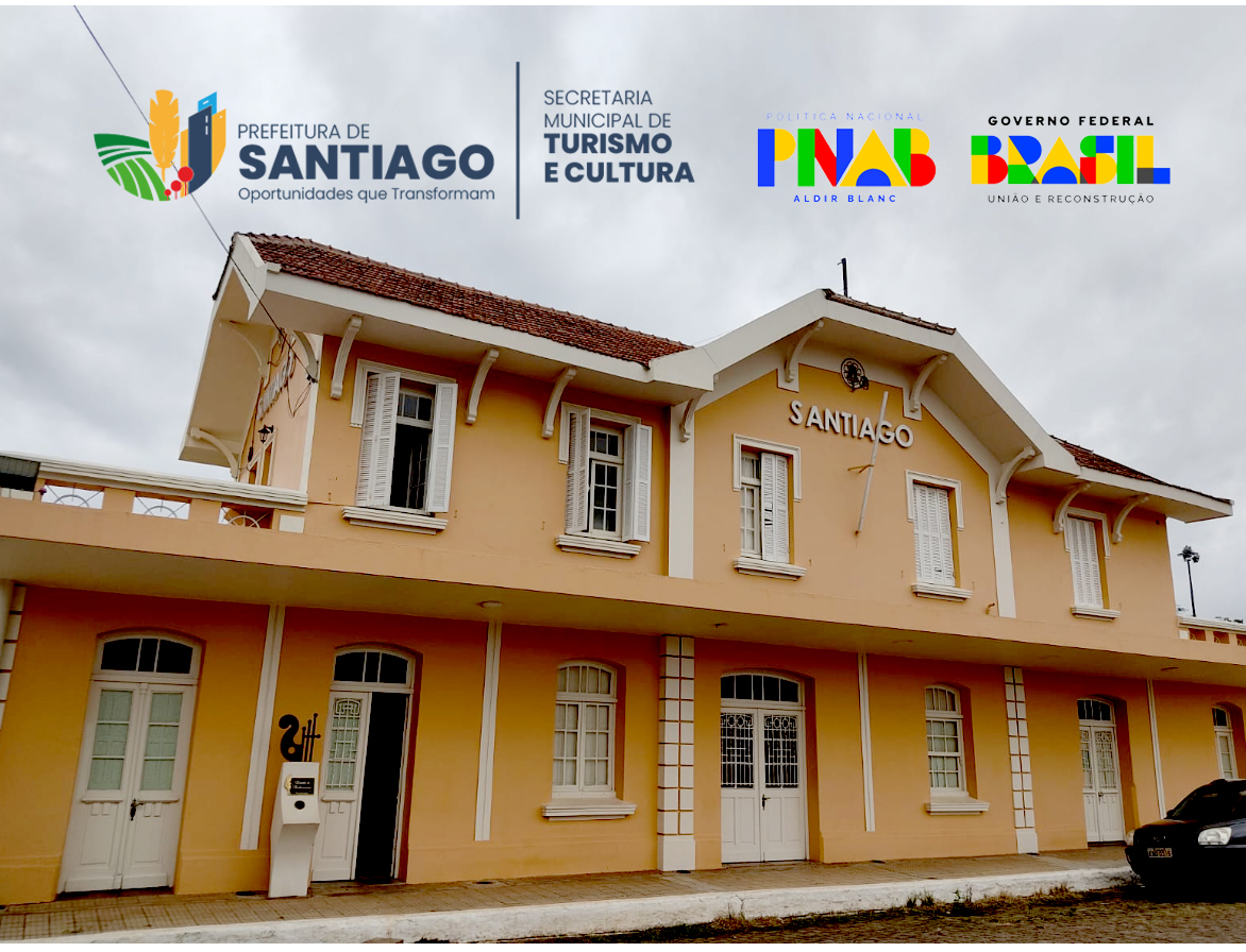 Secretaria de Turismo e Cultura de Santiago abre chamamento público de R$ 110 mil para contemplar projetos culturais