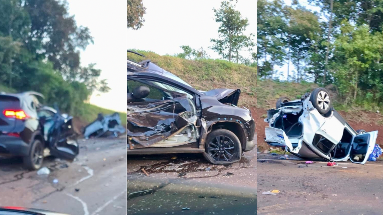 Condutor sem habilitação e alcoolizado provoca colisão com capotamento na BR-285, em São Luiz Gonzaga