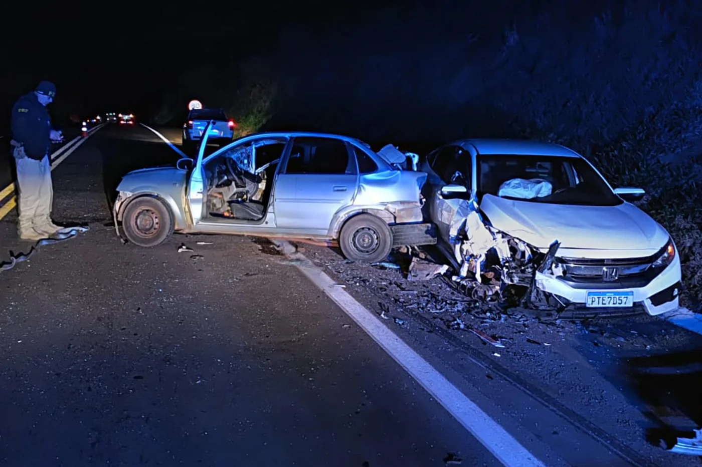Morre bebê que ficou ferida em acidente na BR-285 em Carazinho