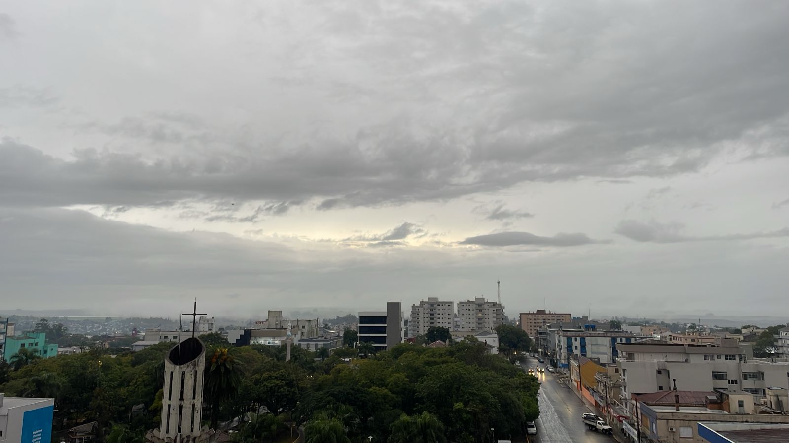 Santiago registra maior volume de chuva do RS com 543,2 mm acumulados em 96 horas