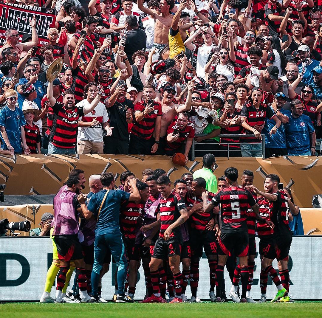 Flamengo atropela o Chelsea de virada e dá show contra um dos gigantes da Europa
