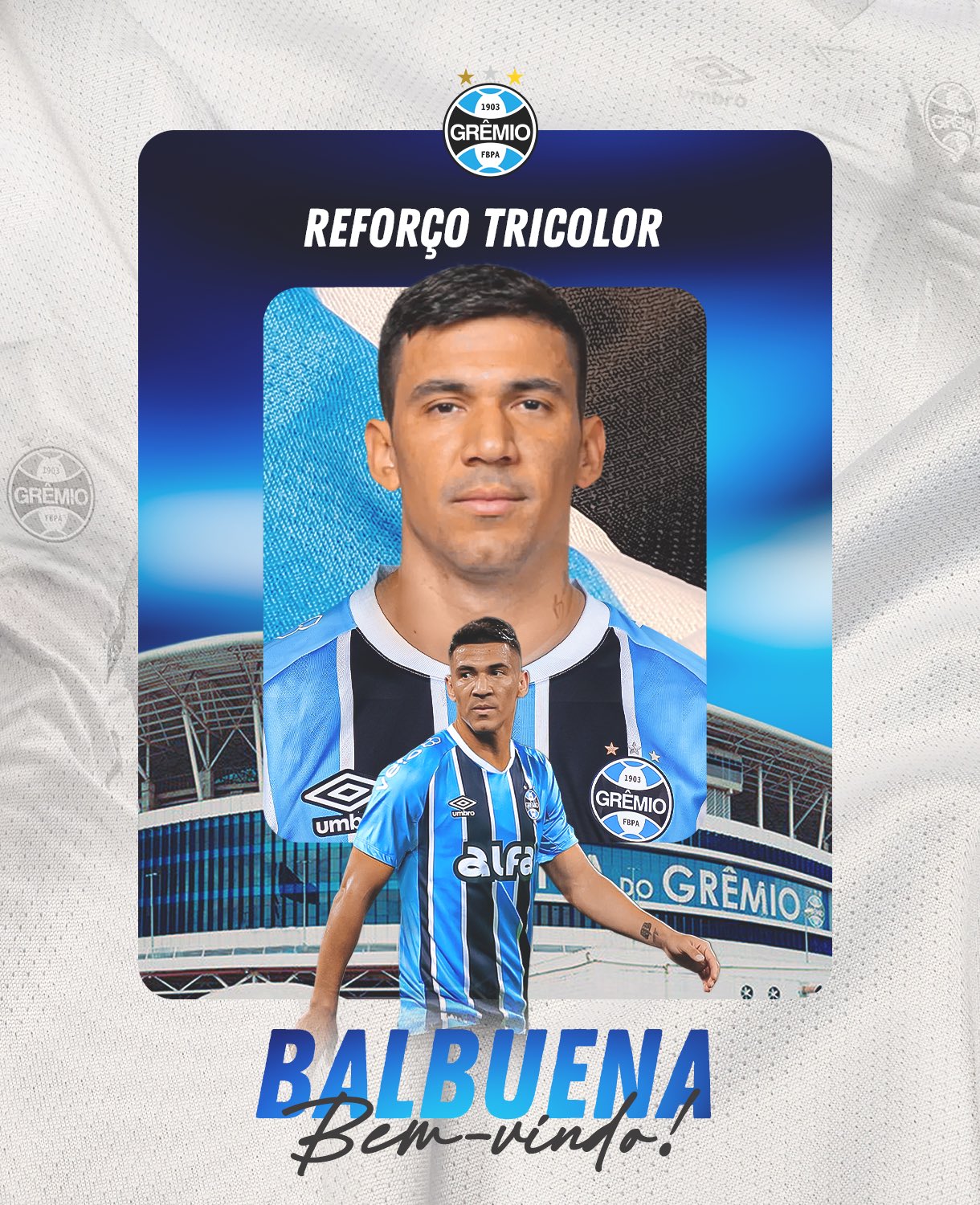 Balbuena é o novo reforço do Grêmio