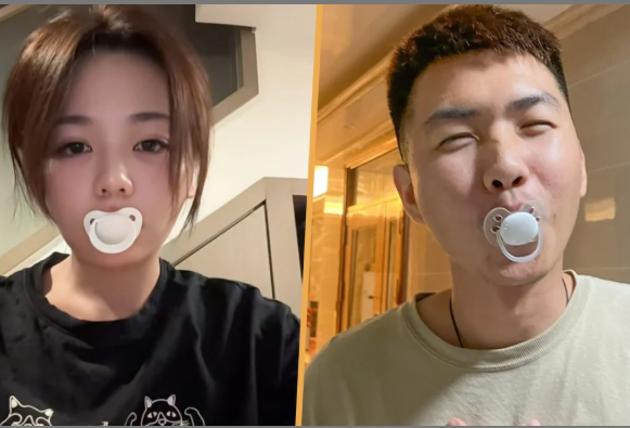 TikTok: Adultos adotam chupeta para aliviar estresse