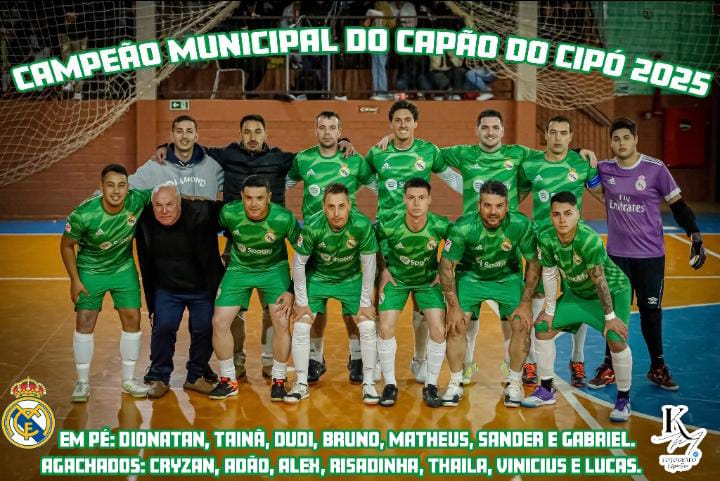 Real Madrid é campeão municipal de Capão do Cipó