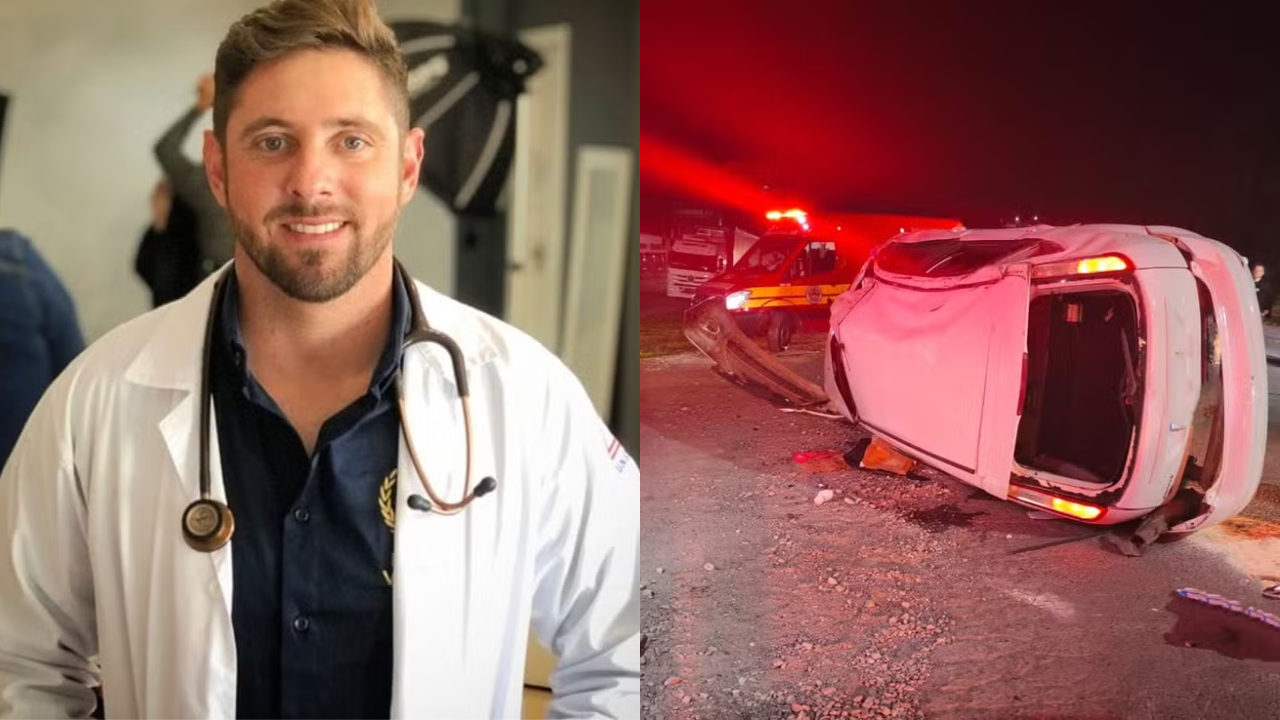 Médico veterinário de 37  anos morre após carro capotar na BR-470