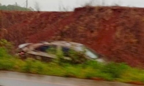 Três pessoas ficaram feridas em acidente na RS-168, entre São Luiz Gonzaga e Bossoroca