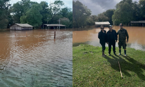 Relato comovente nas redes sociais mostra a dor de quem viu a infância ser coberta pelas águas da enchente em Itacurubi