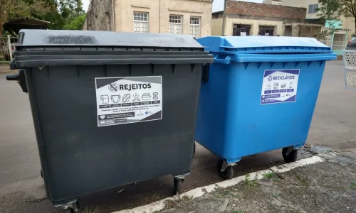 Santiago: contêineres devem ser mantidos fechados e sem lixo ao redor