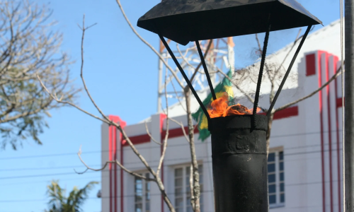 Fogo simbólico da Pátria chega a Santiago dia 19 de agosto